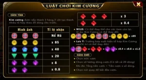Trải Nghiệm Đỉnh Cao Với Trò Chơi Nổ Hũ Kim Cương Tại Galaxy6623